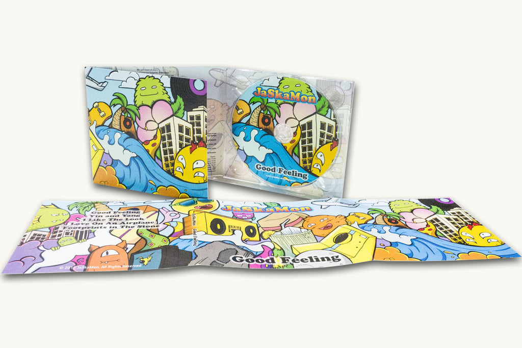 6 Panel Digipack Lite with Graphic Design by Atomic Disc