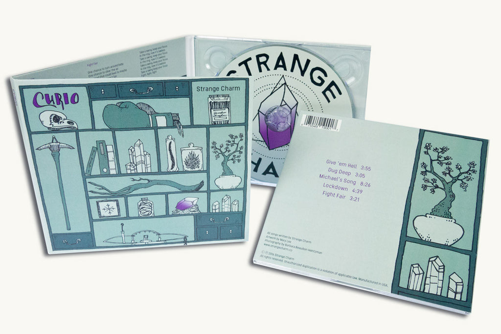 6 panel digipacks with duplicated CDs made in the USA.