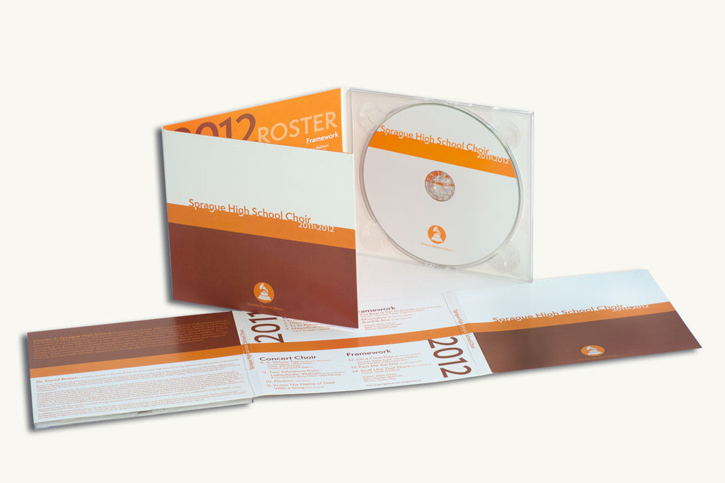 CD duplication in 6 panel digipacks by Atomic Disc.