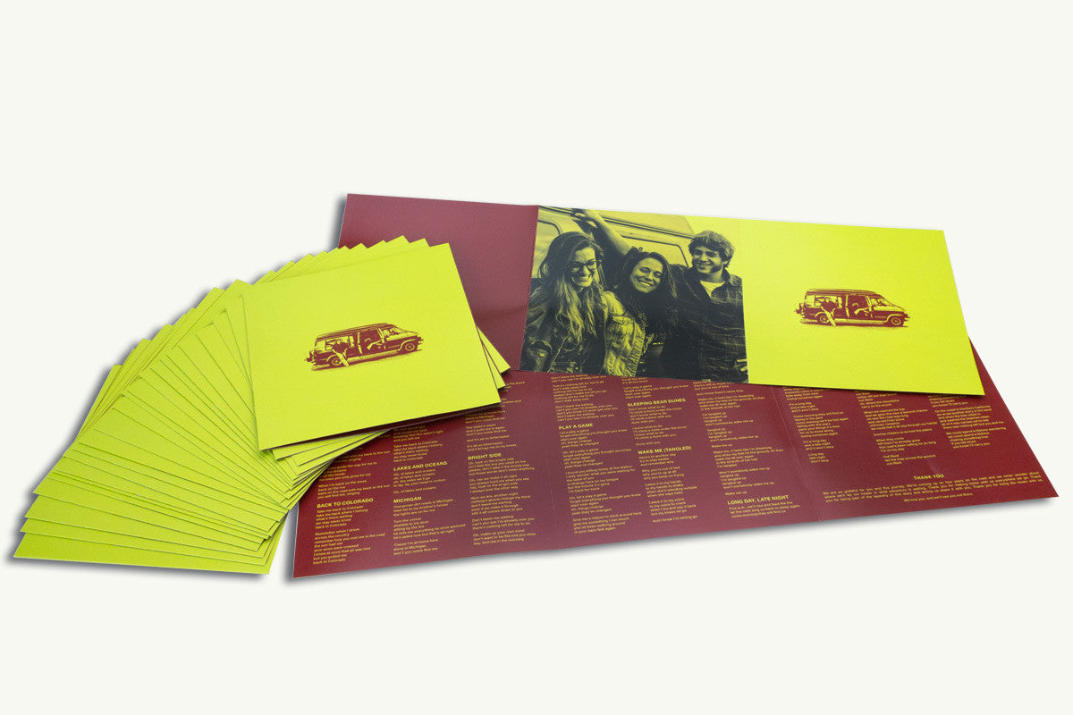 Record Disc Insert Inserts for CD Duplication Packages - printed in Oregon – Atomic Disc